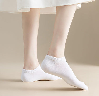 12-30 Pairs Low Cut Ankle Socks for Women No Show Casual Breathable Athletic Socks Bulk for Sport