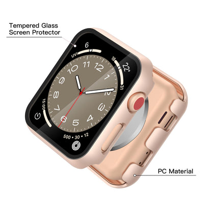 Misxi Case with Screen Protector for 41mm Apple Watch Series 9/8/7