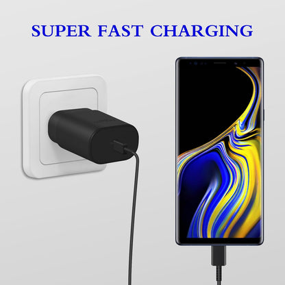 GUUSMART Type C Charger 2-Pack 25W Long 6ft USB C Charger Cable