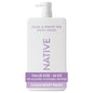 Native Clean Body Wash, Gentle & pH-balanced for Sensitive Skin, 24-Hr Freshness for Women & Men, Vegan & Cruelty-Free, Free of Sulfates, Parabens & Phthalates, Sandalwood & Shea Butter, 36 oz