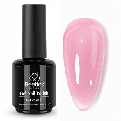 Beetles Purple Gel Nail Polish, 1 Pcs 15ml Purple Gel Polish