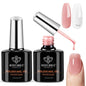 modelones Gel Top Base Coat Set 15ml 2026 Upgrade No Wipe Super Shine