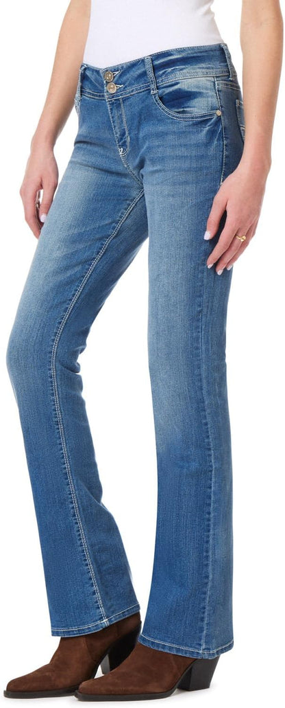 WallFlower Luscious Curvy Bootcut Jeans for Women, Sizes 0-24