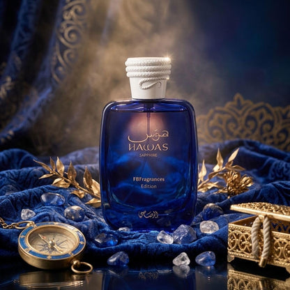 RASASI Hawas Atlantis Eau de Parfum for Men, 100ml (3.4 oz) Fresh & Modern Scent Spray