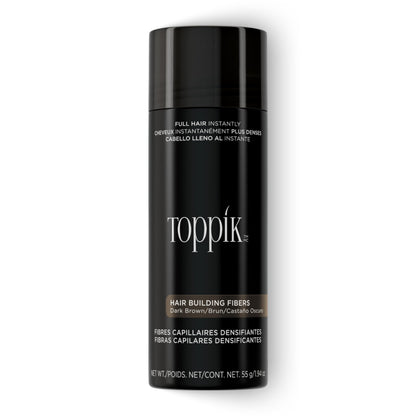 Toppik Hair Building Fibers, Fill In Fine or Thinning Hair Instantly Thicker, Fuller Looking Hair 9 Shades,4 size options