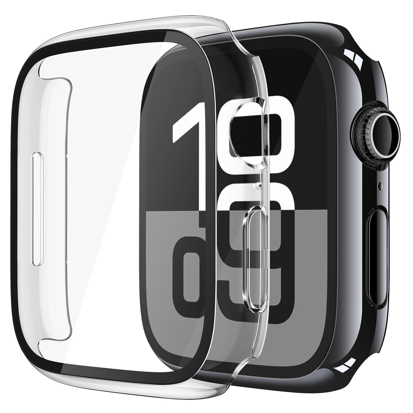 Misxi Case with Screen Protector for 46mm Apple Watch Series 11/10