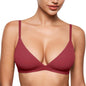 INLYRIC Women's Unlined Triangle Bralette