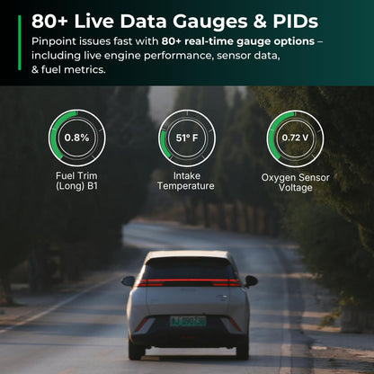FIXD Bluetooth OBD2 Scanner - Car Diagnostic Check Engine Code Reader