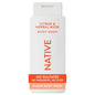 Native Clean Body Wash, Gentle & pH-balanced for Sensitive Skin, 24-Hr Freshness for Women & Men, Vegan & Cruelty-Free, Free of Sulfates, Parabens & Phthalates, Cashmere & Rain, 18 fl oz
