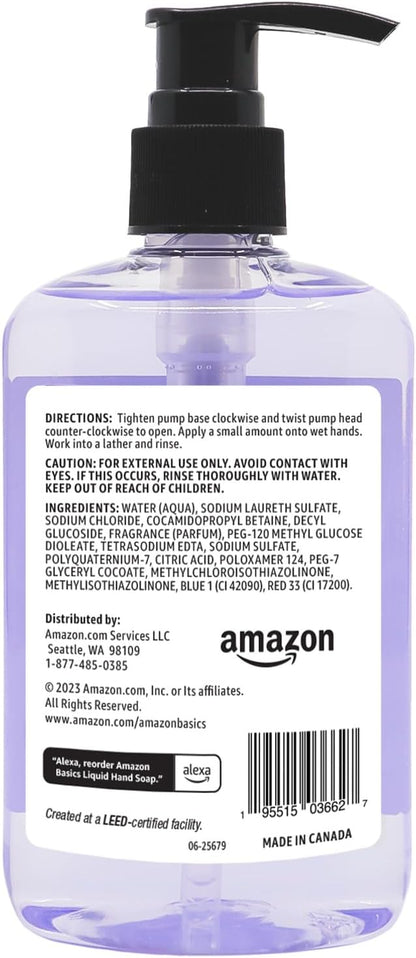 Amazon Basics Liquid Hand Soap Refill, Milk and Honey Scent, Triclosan-Free, pH Balanced, Dermatologist Tested, 50 Fluid Ounces, 2-Pack (Previously Solimo)