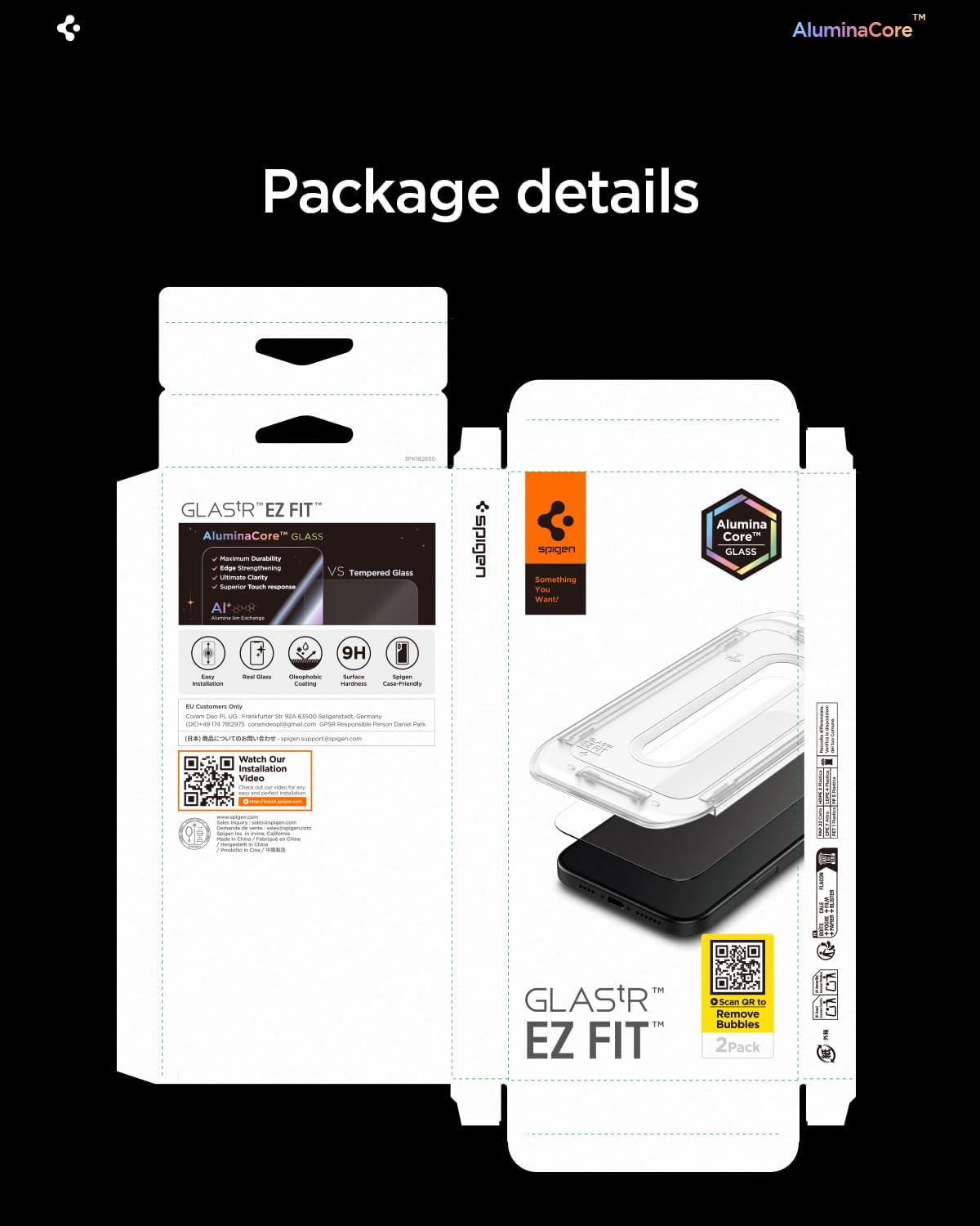 Spigen Screen Protector for iPhone 17 Pro Max, 16 Pro Max