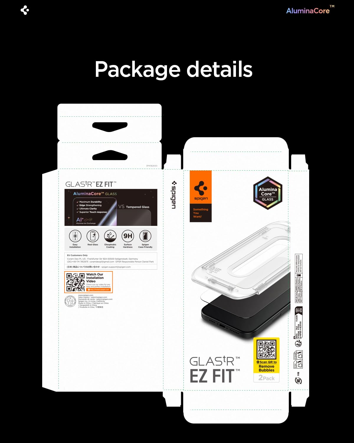 Spigen Screen Protector for iPhone 17 Pro Max, 16 Pro Max