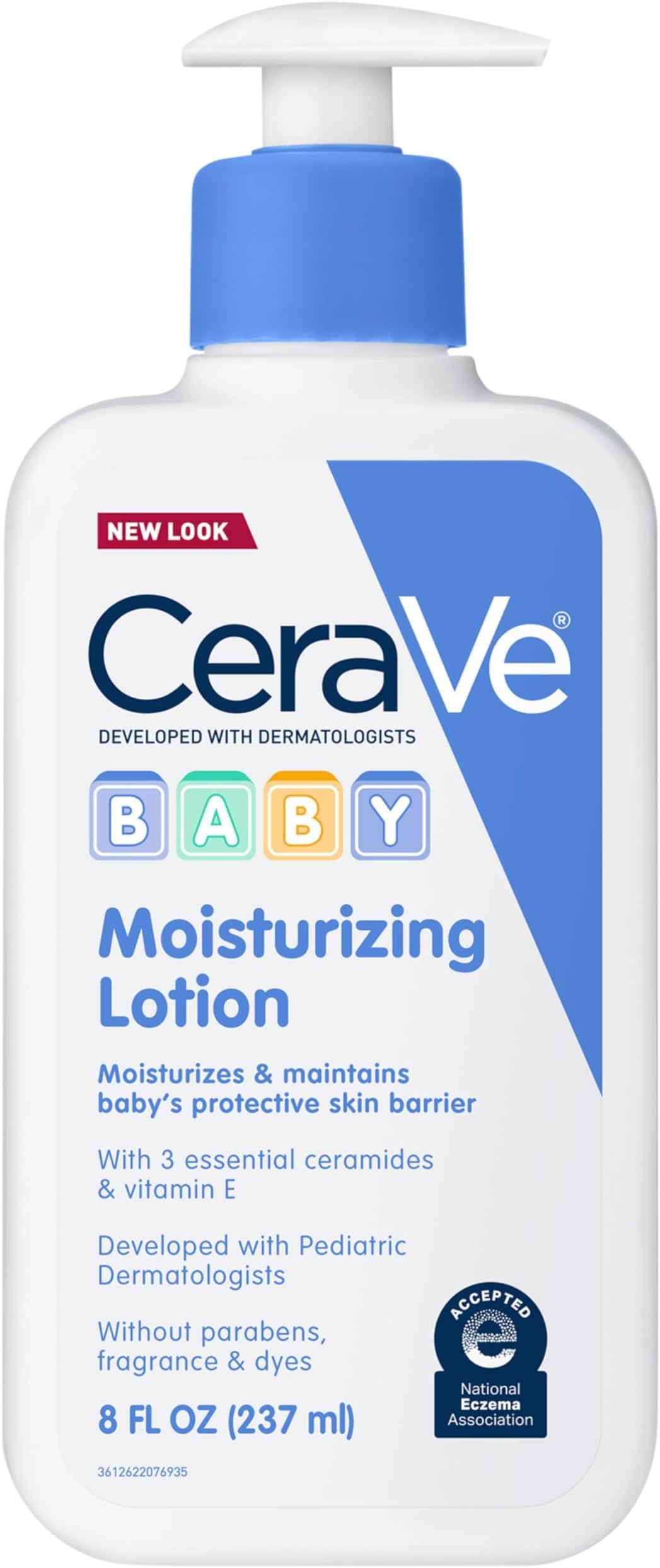 CeraVe Baby Lotion, Baby Skin Moisturizer with Vitamin E & Niacinamide,16oz