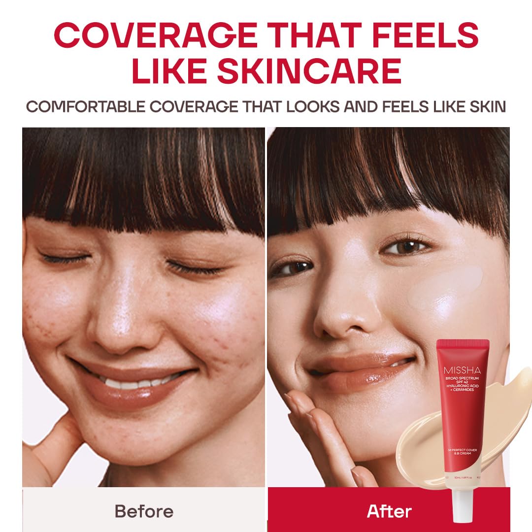 MISSHA M Perfect Cover BB Cream No.23 Natural Beige SPF 42 PA+++ 1.69 oz