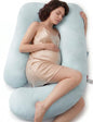 Momcozy Pregnancy Pillow for Sleeping - U Shaped Full Body Maternity Pillow