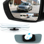 LivTee Blind Spot Car Mirror, HD Glass Frameless Convex Side Mirror Blindspot, Wide Angle Rear View Mirrors for SUVs, Trucks and RVs - Car Accessories