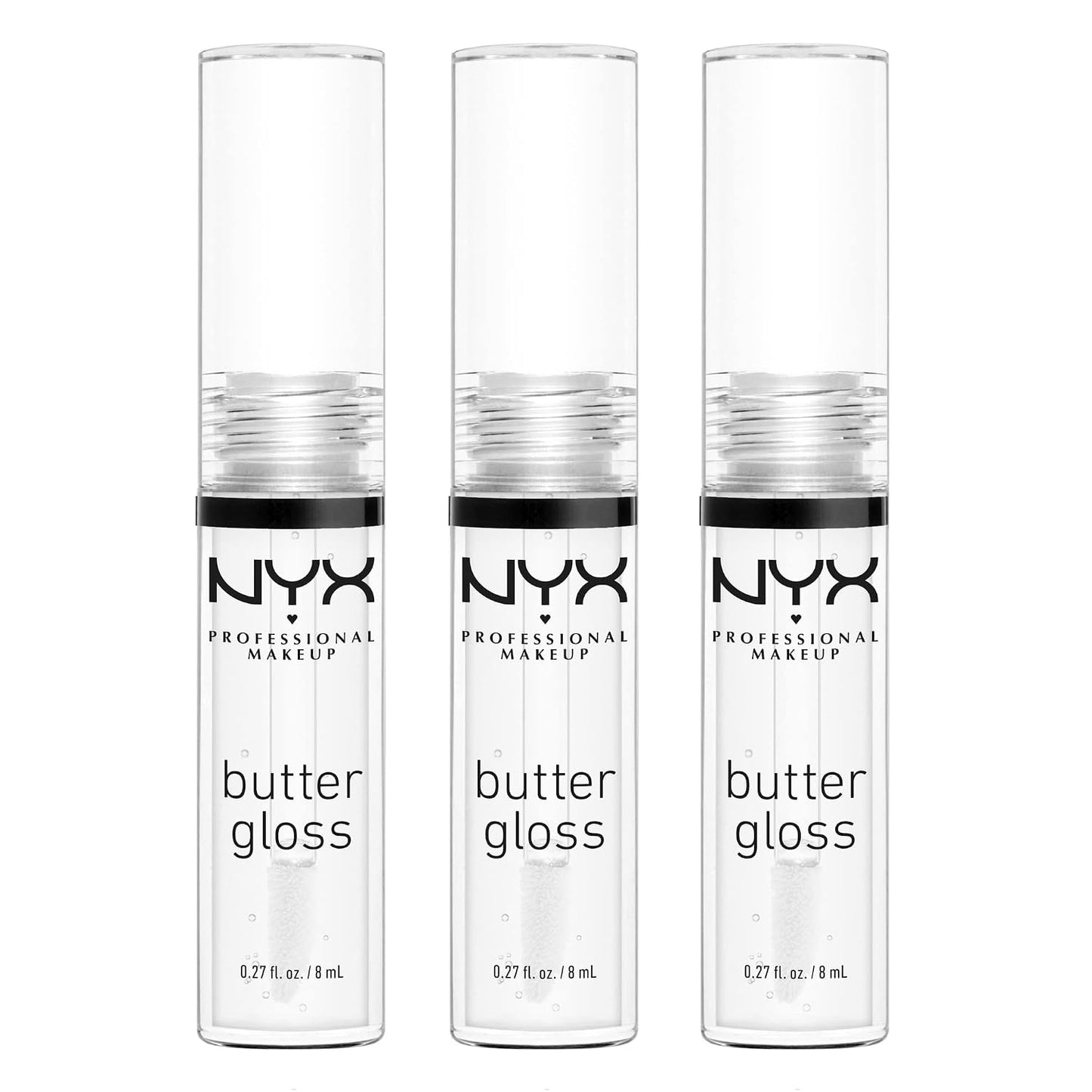 NYX PROFESSIONAL MAKEUP Butter Gloss, Non-Sticky Lip Gloss - Praline (Deep Nude)