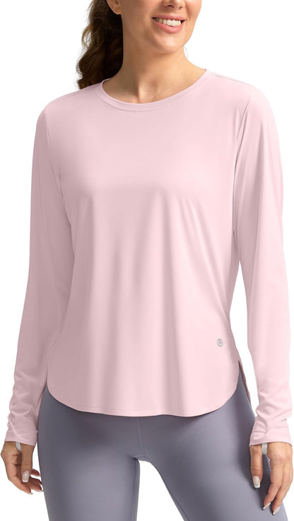 G Gradual Women's Sun Shirts UPF 50+ Long Sleeve Workout Hiking Tops