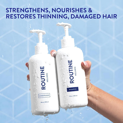 Routine Wellness Shampoo & Conditioner Set - Jasmine & Orange Blossom
