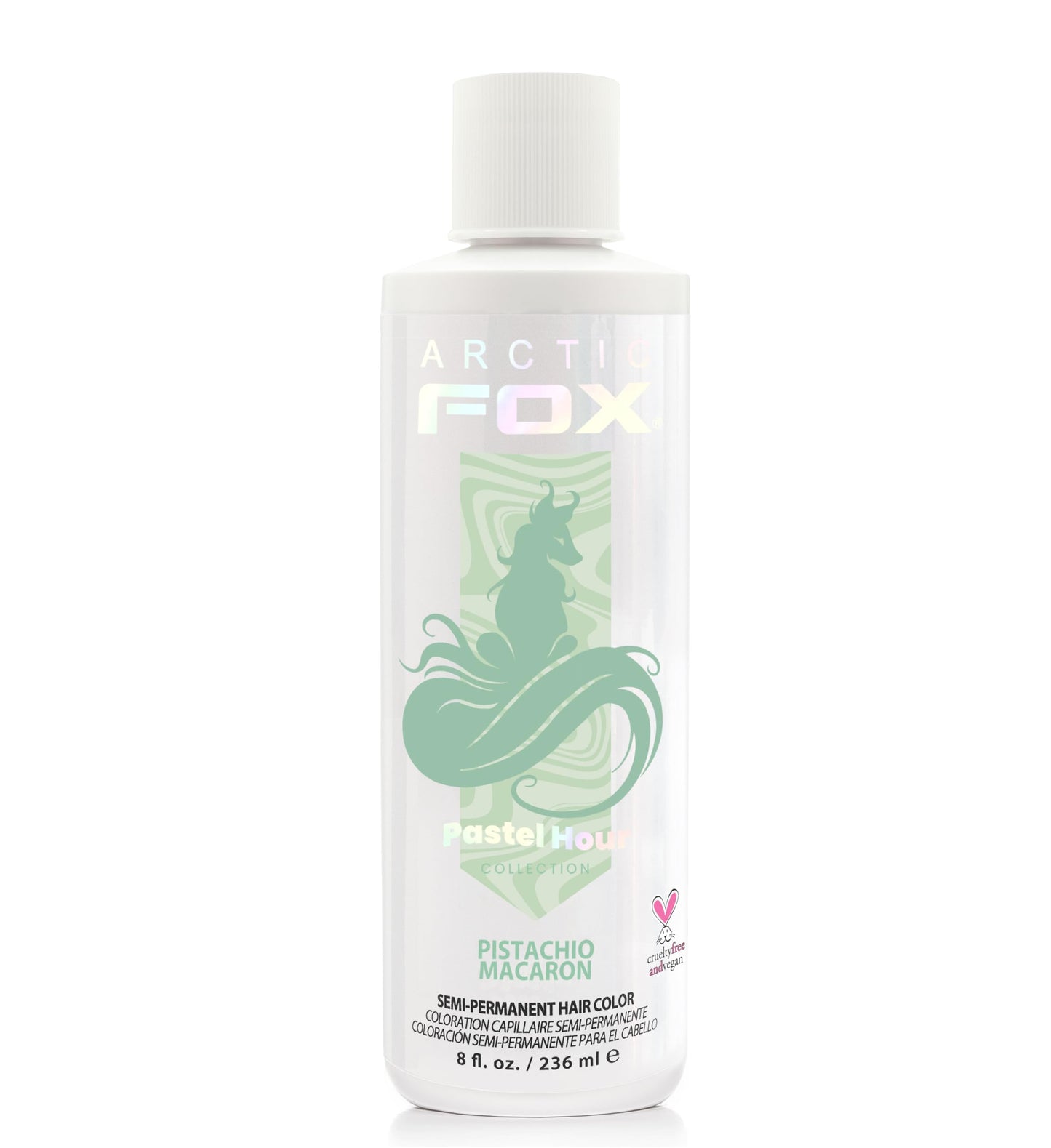 ARCTIC FOX Semi-Permanent Hair Dye - Sunset Orange, Vegan - 2 x 8 oz