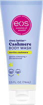 eos Cashmere Body Wash- Vanilla, Creamy Gel with Shea Butter, 16 fl oz