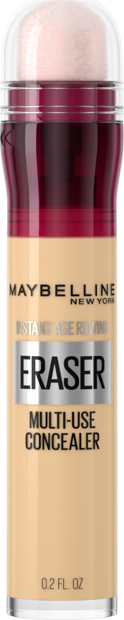 Maybelline Instant Age Rewind Eraser Dark Circles Treatment Multi-Use Concealer, 110, 1 Count (Packaging May Vary)