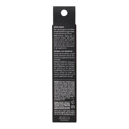e.l.f. Wow Brow Gel, Volumizing, Buildable, Wax-Gel Hybrid, Creates Full, Voluminous-Looking Brows, Locks Brow Hairs In Place, Deep Brown