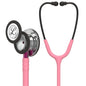 3M Littmann Classic III Monitoring Stethoscope, 5803, More Than 2X as Loud, Weighs Less, Stainless Steel Black-Finish Chestpiece, 27" Black Tube, Stem and Headset