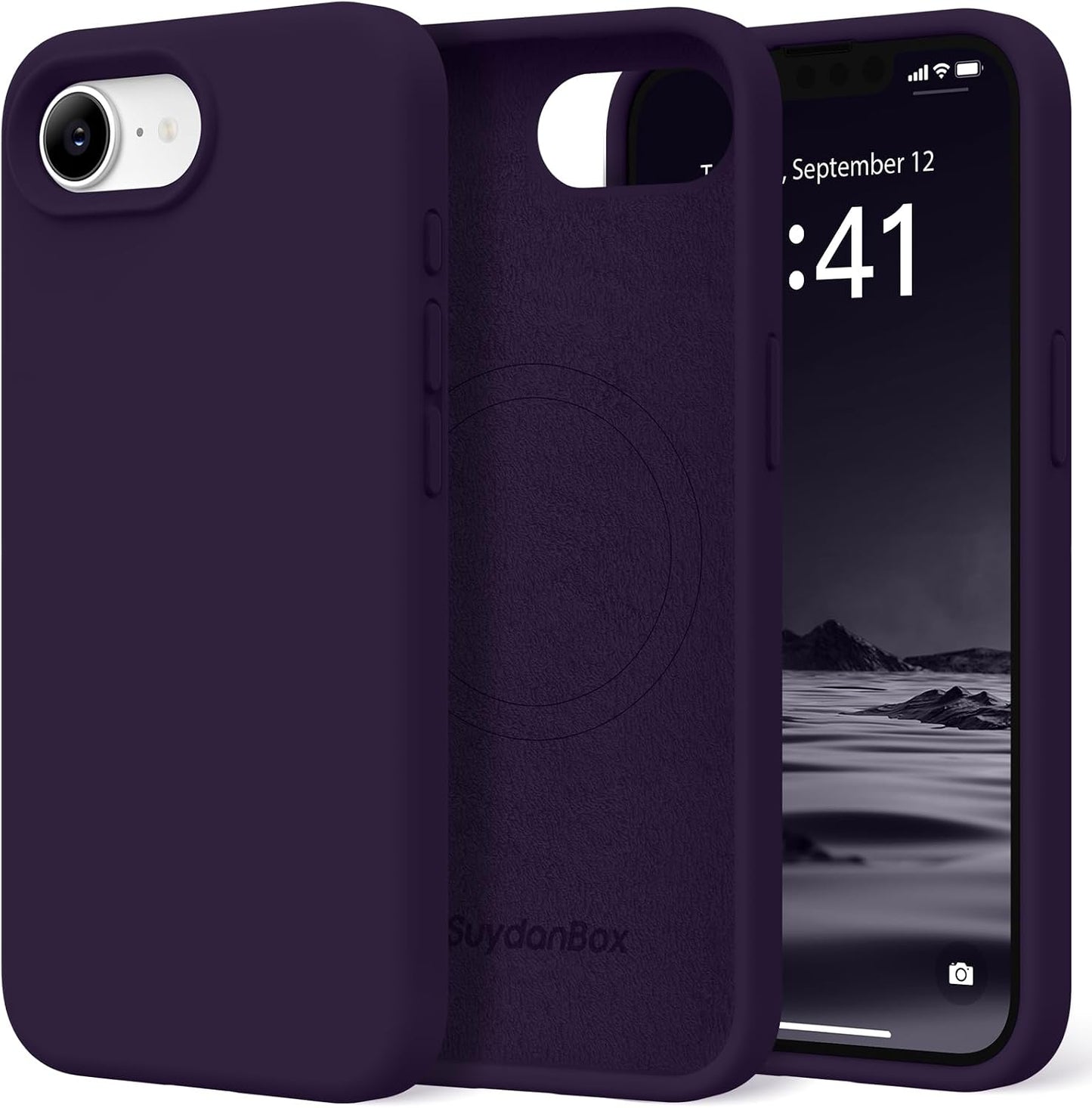 Magnetic for iPhone 17 Case Silicone Matcha