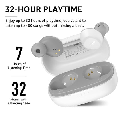 TOZO A1 Wireless Earbuds Bluetooth 5.3 Light Weight in Ear Headphones