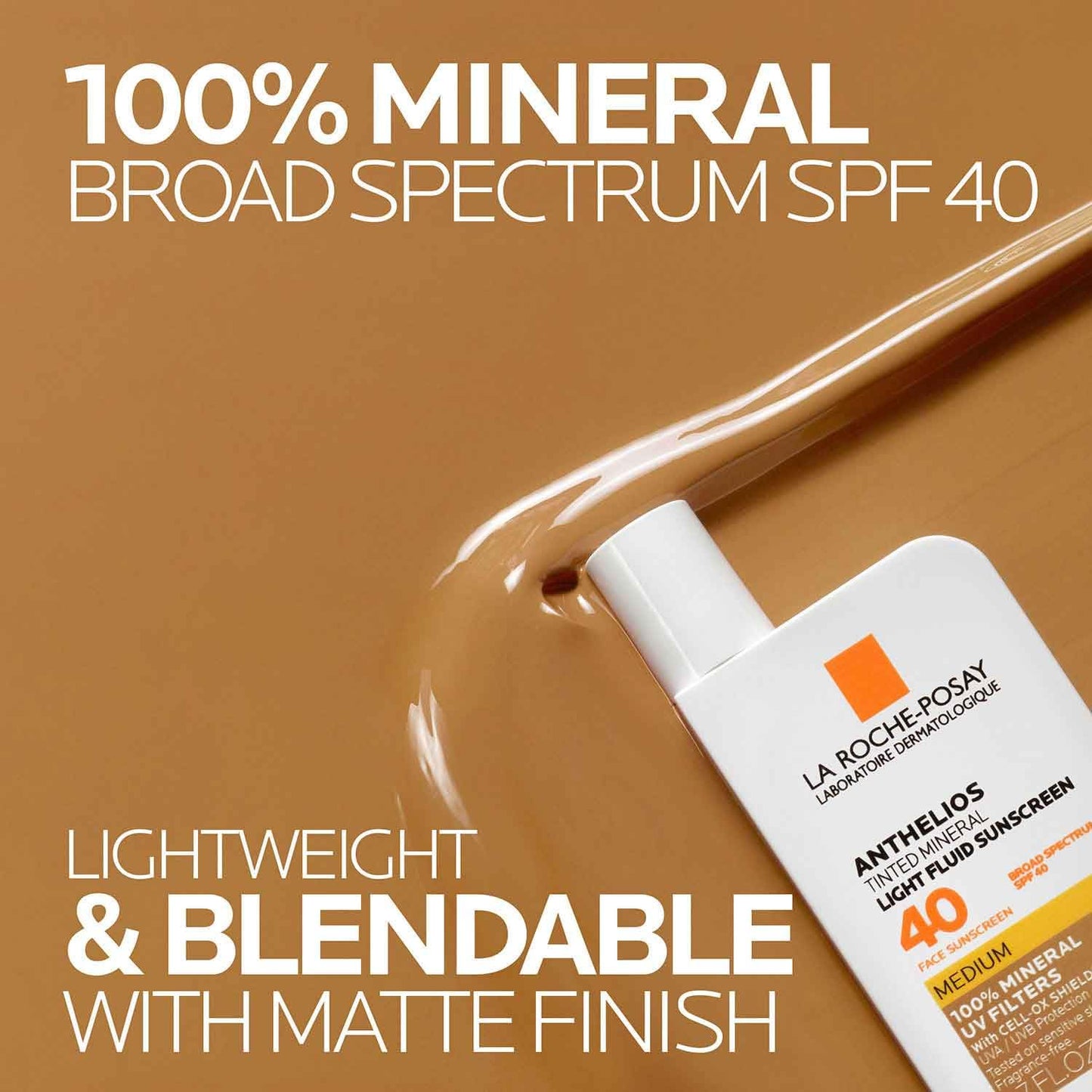 La Roche-Posay Anthelios Mineral Light Fluid Sunscreen for Face in 5 shades