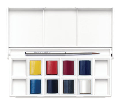 Winsor & Newton Cotman Watercolor Paint Set, Sketchers' Pocket Set