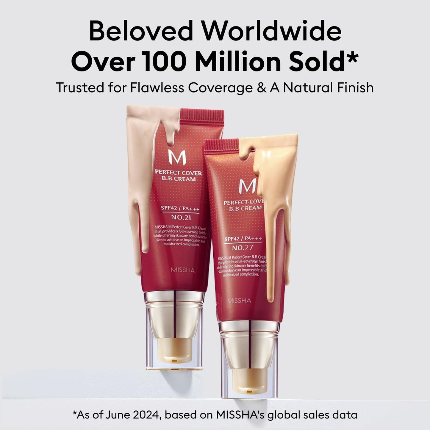 MISSHA M Perfect Cover BB Cream No.23 Natural Beige SPF 42 PA+++ 1.69 oz