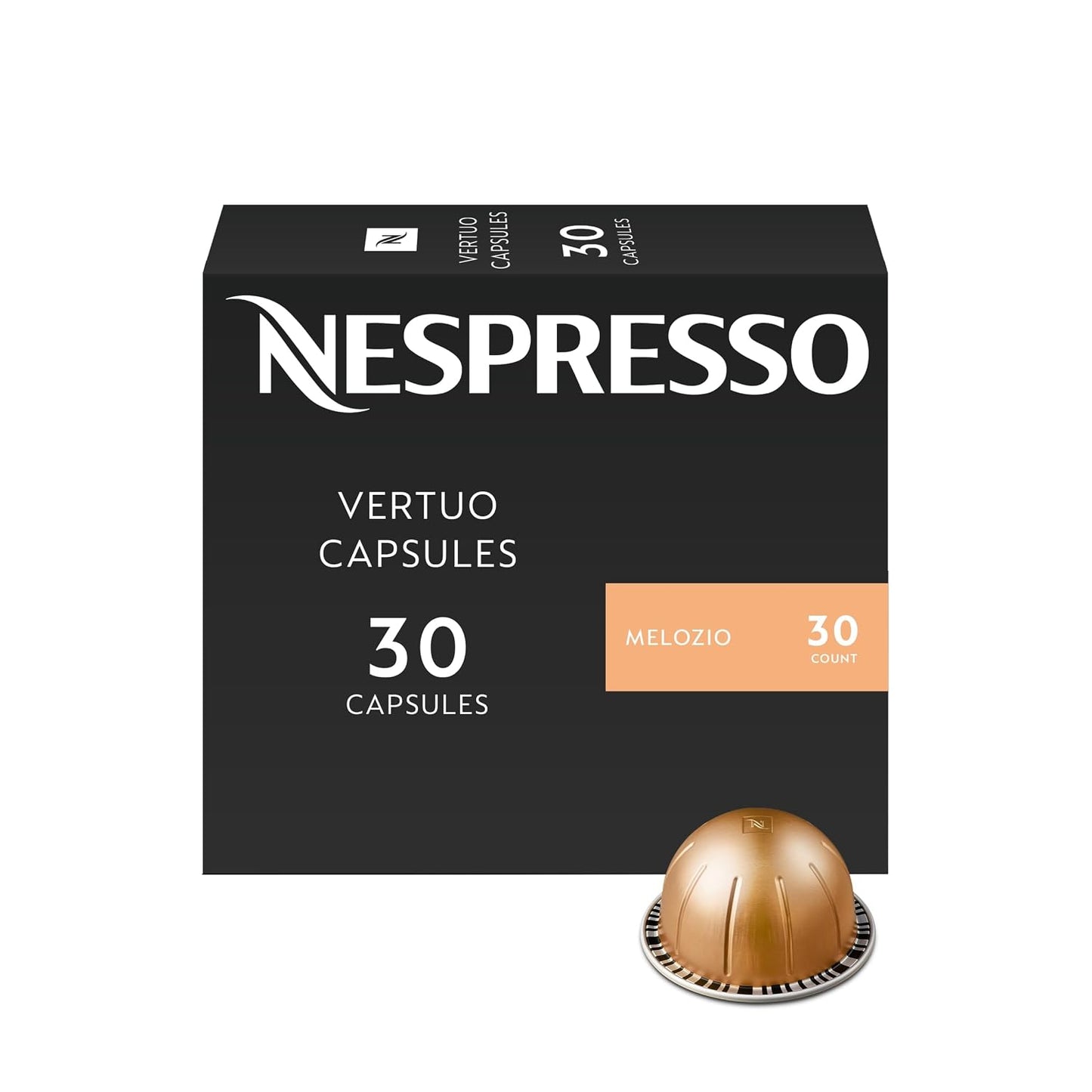 Nespresso Capsules Vertuo, Variety Pack, Medium and Dark Roast Coffee, 30 Count Coffee Pods, Brews 7.8 oz.