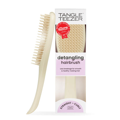 Tangle Teezer Ultimate Detangler Brush, Straight to Wavy, Liquorice Black
