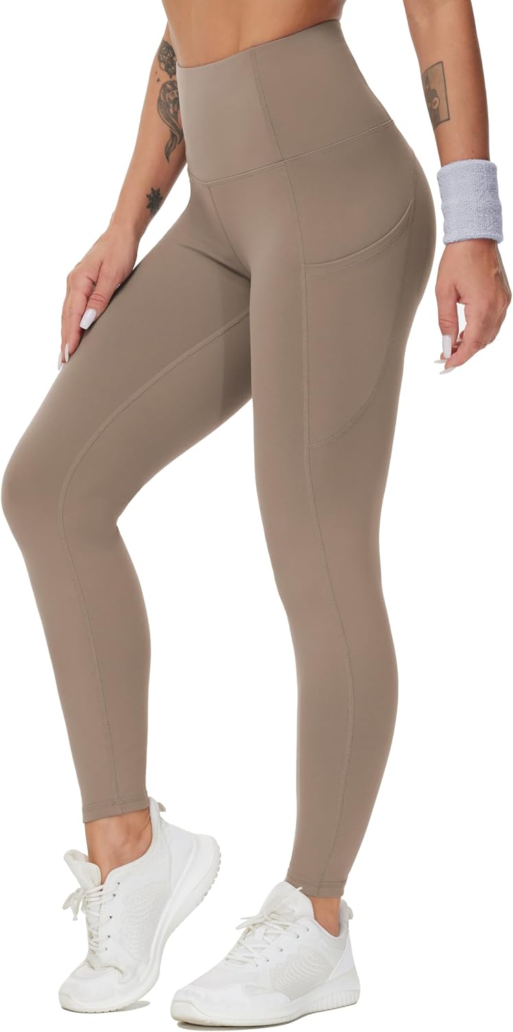 THE GYM PEOPLE Women's Thick High Waist Yoga Pants Workout Leggings