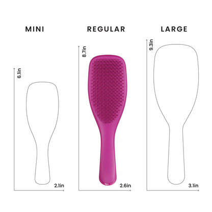 Tangle Teezer Ultimate Detangler Brush, Straight to Wavy, Liquorice Black