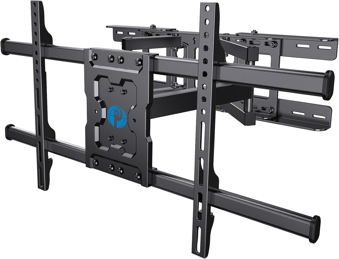 Pipishell Full Motion TV Wall Mount for Echo Show 21/15 and 13-43 Inch Flat Curved Screen TVs & Monitors, Max VESA 200x200mm up to 44lbs, TV Mount Wall Bracket with Rotation Swivel Tilt Extension