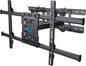Pipishell Full Motion TV Wall Mount for Echo Show 21/15 and 13-43 Inch Flat Curved Screen TVs & Monitors, Max VESA 200x200mm up to 44lbs, TV Mount Wall Bracket with Rotation Swivel Tilt Extension