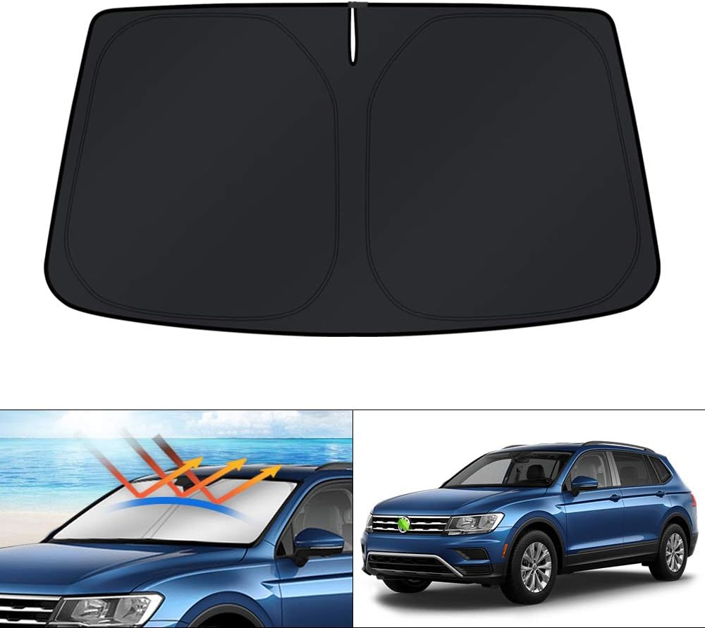 KUST Windshield Sun Shade for 2016 2017 2018 2019 2020 2021 2022 BMW X1 F48 Accessories Custom Fit Sunshade Foldable Window Sun Visor Protector Blocks UV Rays Keep Your Car Cooler