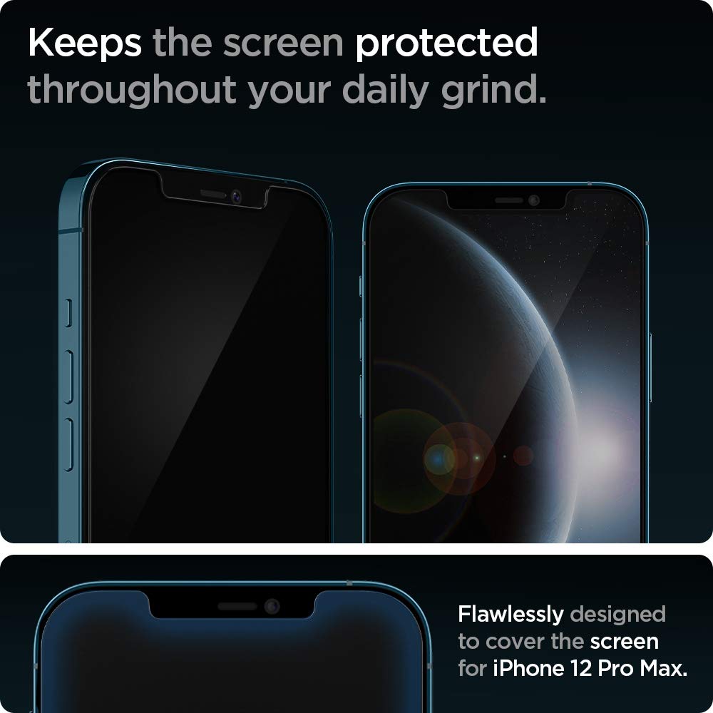 Spigen Screen Protector for iPhone 17 Pro Max, 16 Pro Max
