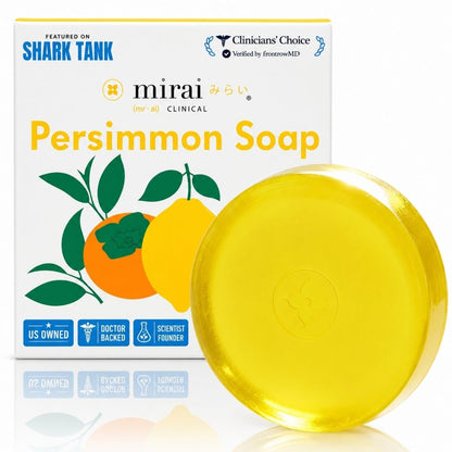 Mirai Clinical Persimmon Soap for Old People Smell,Nonenal® Odor Eliminator
