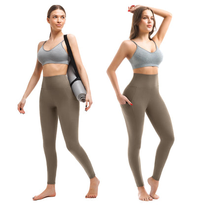 Walifrey Leggings with Pockets for Women