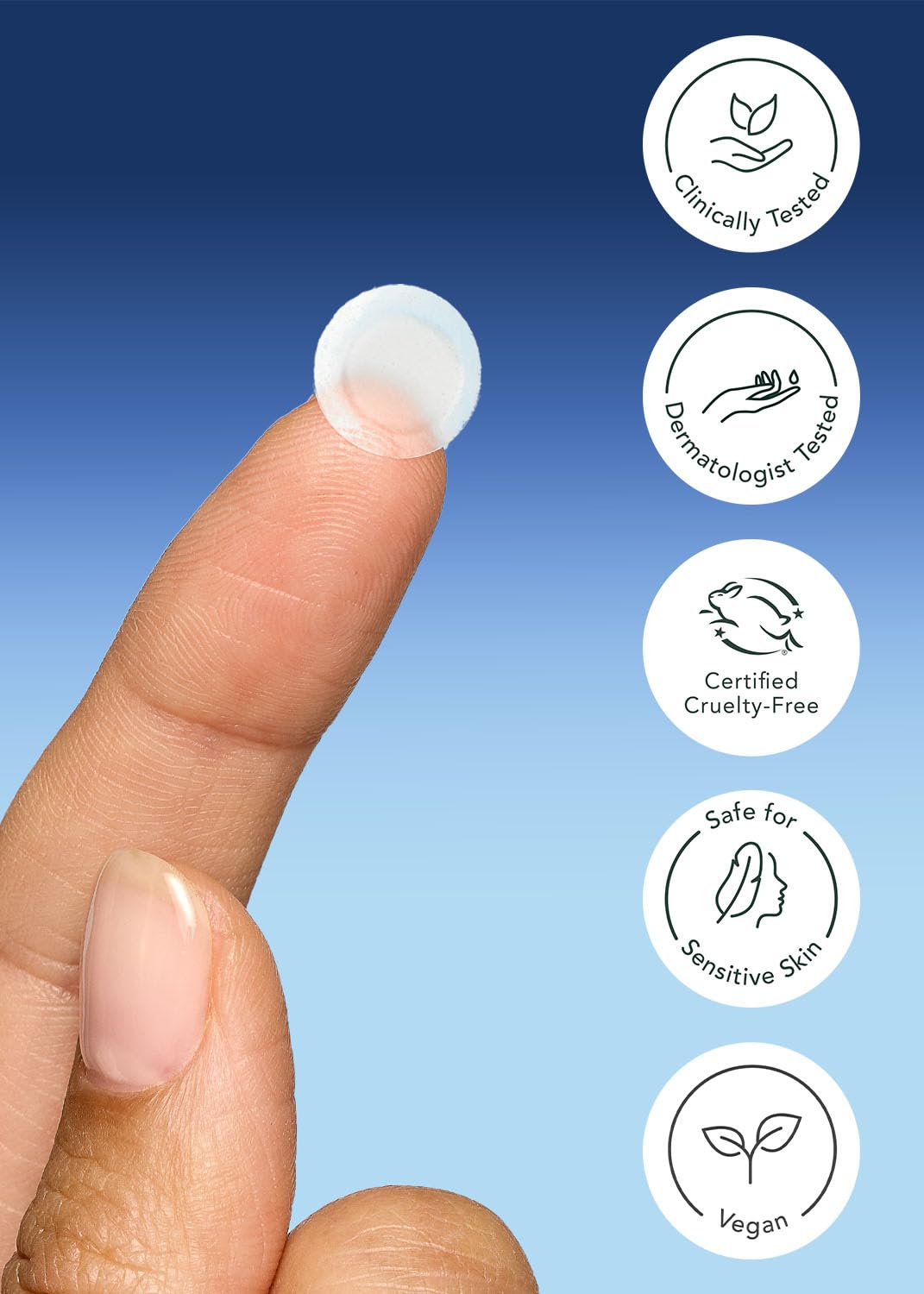 Rael Miracle Invisible Spot Cover Hydrocolloid Acne Pimple Patches (96 Ct)