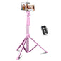 SENSYNE 72" Phone Tripod, Extendable Cell Phone Tripod Stand, Selfie Stick with Wireless Remote and Phone Holder, Compatible with iPhone Android Phone, Camera