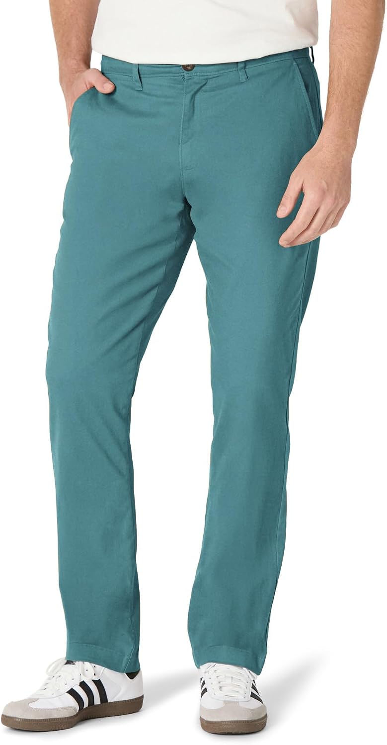 Amazon Essentials Men's Skinny-fit Stretch Chino Khaki Pant, Casual Business Wear