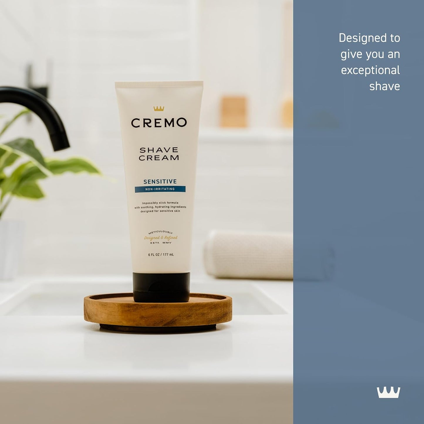 Cremo Shaving Cream for Men, Cooling, 6 Fl Oz