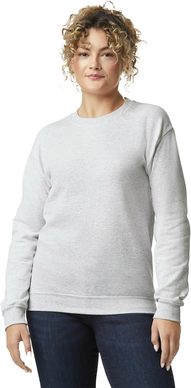Gildan Unisex Adult Fleece Crewneck Sweatshirt, Style G18000, Multipack