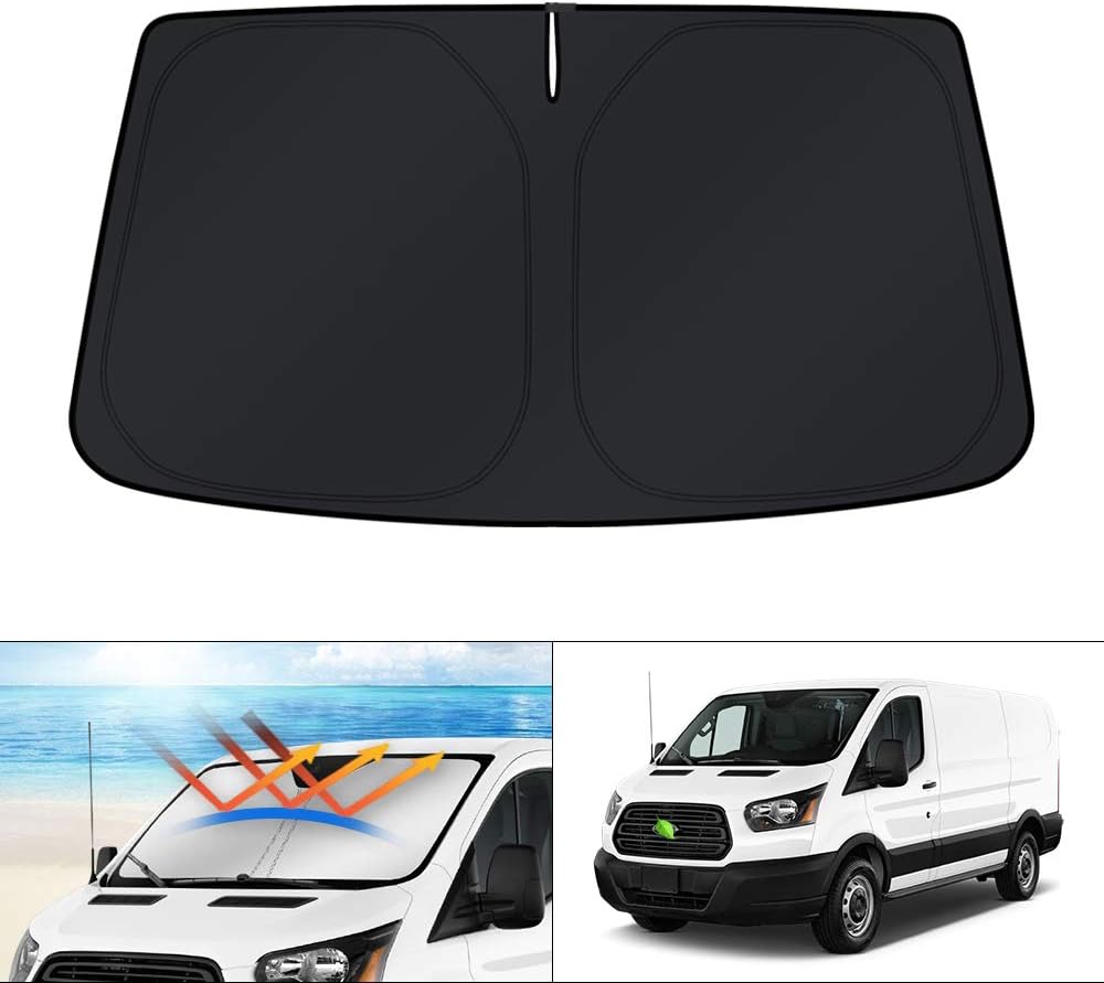 KUST Windshield Sun Shade for 2016 2017 2018 2019 2020 2021 2022 BMW X1 F48 Accessories Custom Fit Sunshade Foldable Window Sun Visor Protector Blocks UV Rays Keep Your Car Cooler