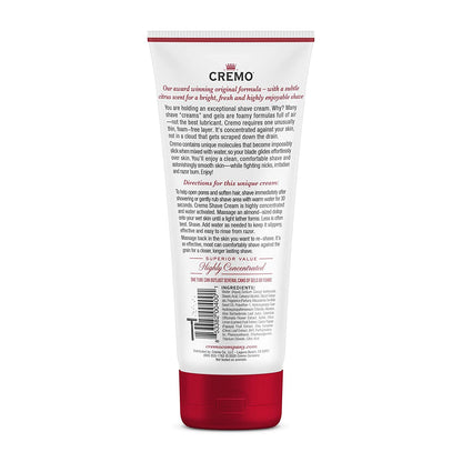 Cremo Shaving Cream for Men, Cooling, 6 Fl Oz